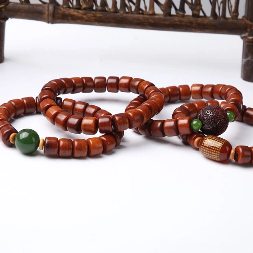 All styles Tibetan bone bead bracelets three-eyed dzi choice variations available