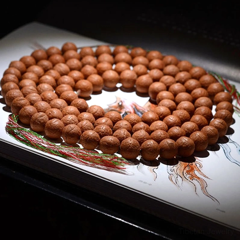 Bodhi seed mala beads bracelet size comparison chart showing 11mm 11.5mm 12mm 13mm bead options