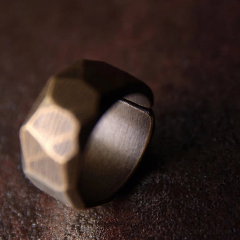 Adjustable copper ring gift meaningful present spiritual growth intention