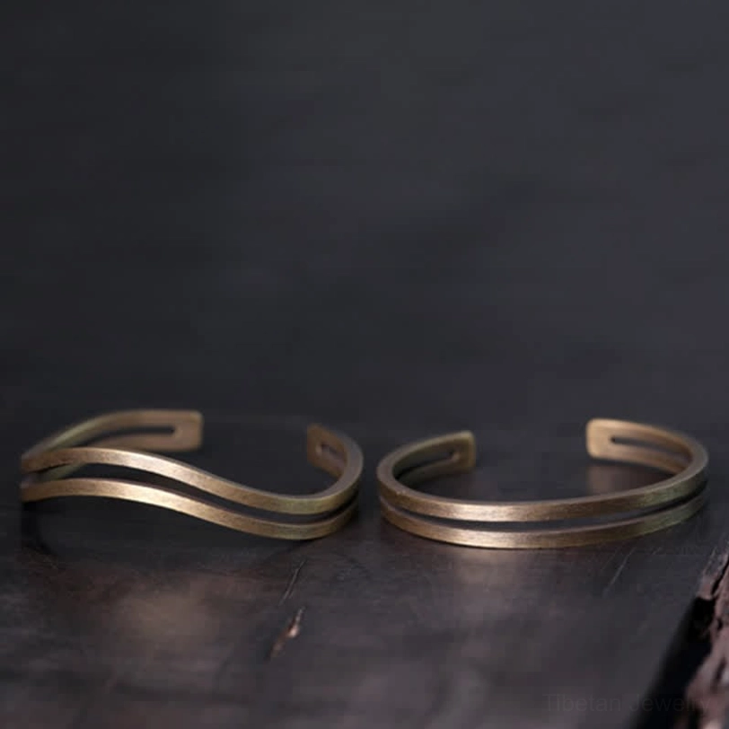 Viking cuff bracelet abundance prosperity manifestation spiritual properties copper metal