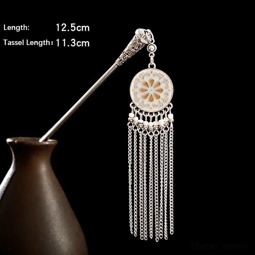 Dreamcatcher tassel hairpin protective charm filtering negative energy