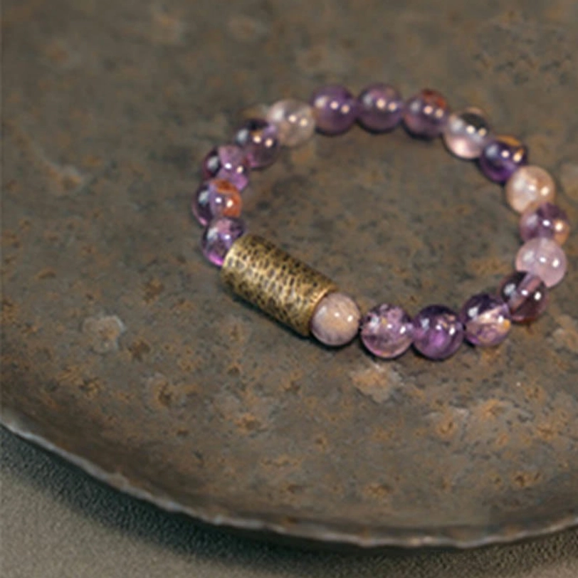 Crystal protection bracelet gift packaging and presentation, spiritual wellness gift ready to give