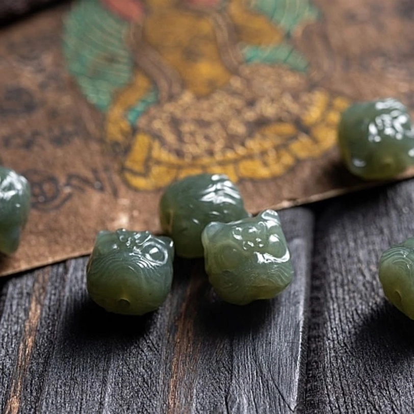 Tibetan mala bracelet care instructions showing proper storage and maintenance tips