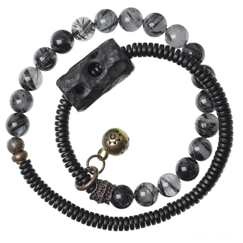 Matching couple bracelet pair with synchronized spiritual energy and protective properties