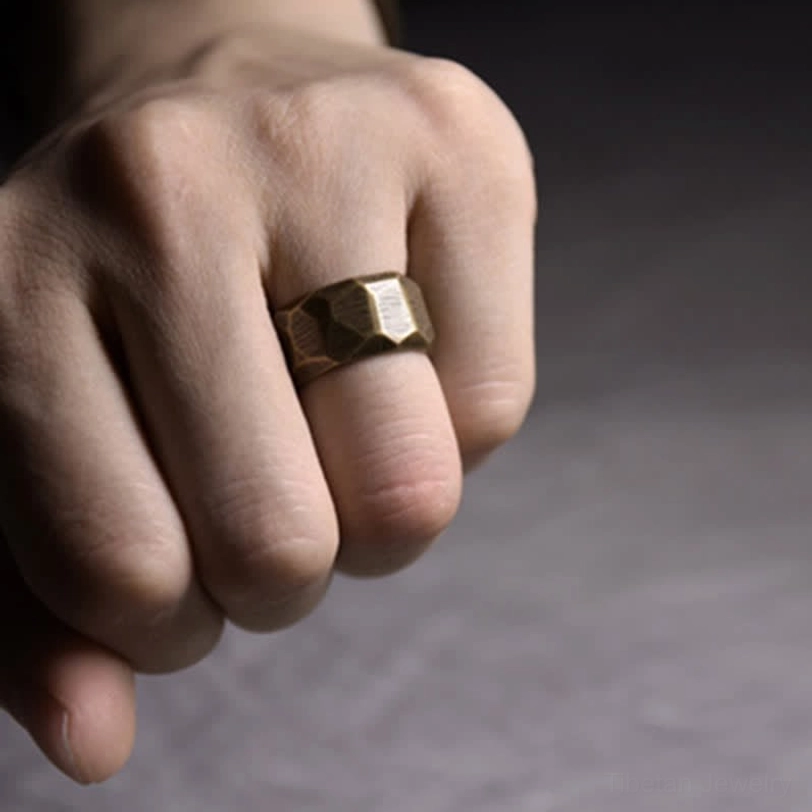 Tibetan copper ring meditation yoga spiritual practice companion