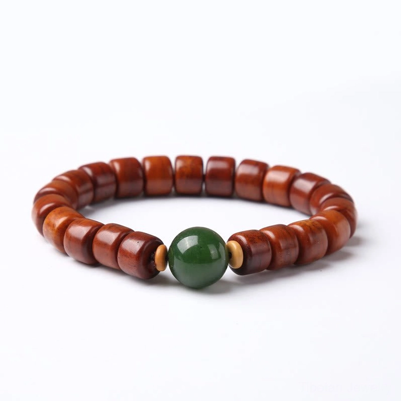 Tibetan bone beads bracelet premium quality materials spiritual practice