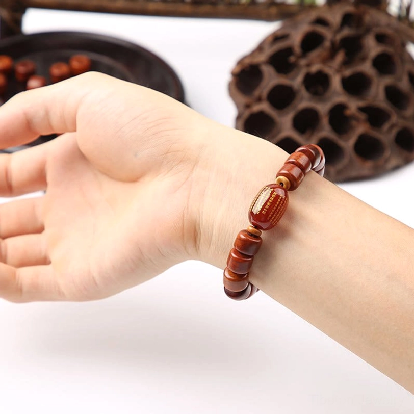 Tibetan bone bead bracelet elastic cord premium quality durable stringing