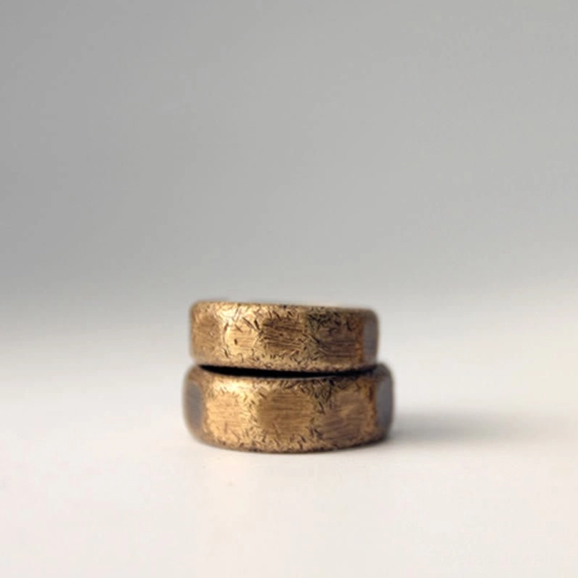 Tibetan copper prosperity ring - symbol of wealth attraction, protection and spiritual clarity