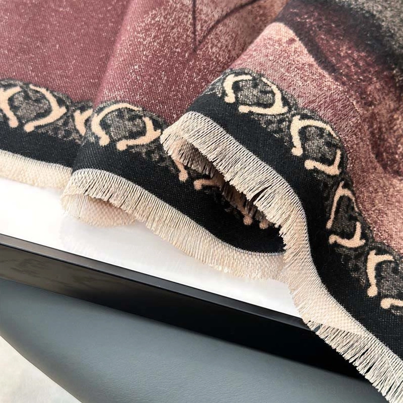 Complete tibetan lotus scarf collection in multiple colors showing ink painting variations and artistic palette