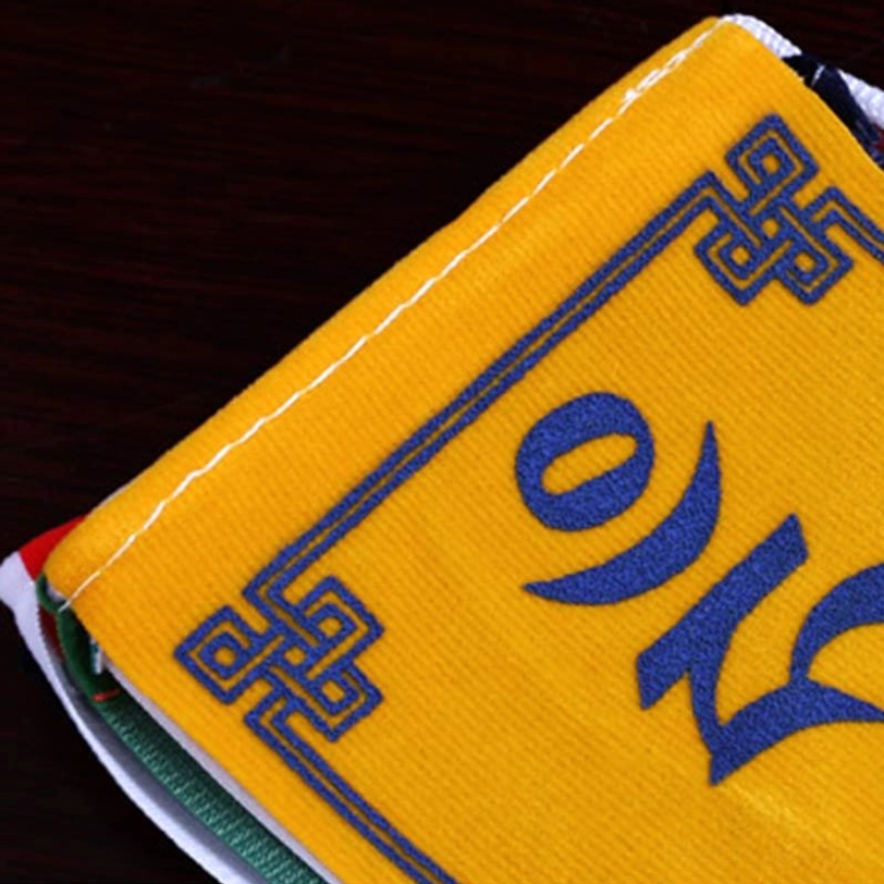 Tibetan prayer flag as meaningful gift for spiritual practitioners and culture enthusiasts