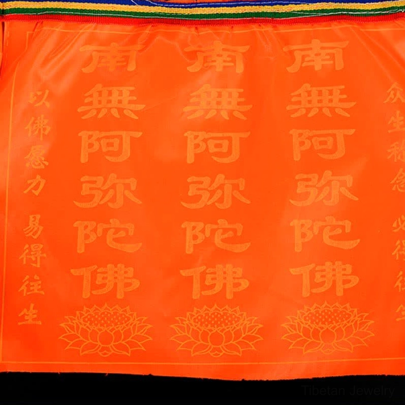Eco-friendly Tibetan prayer flags natural materials sustainable spiritual practice