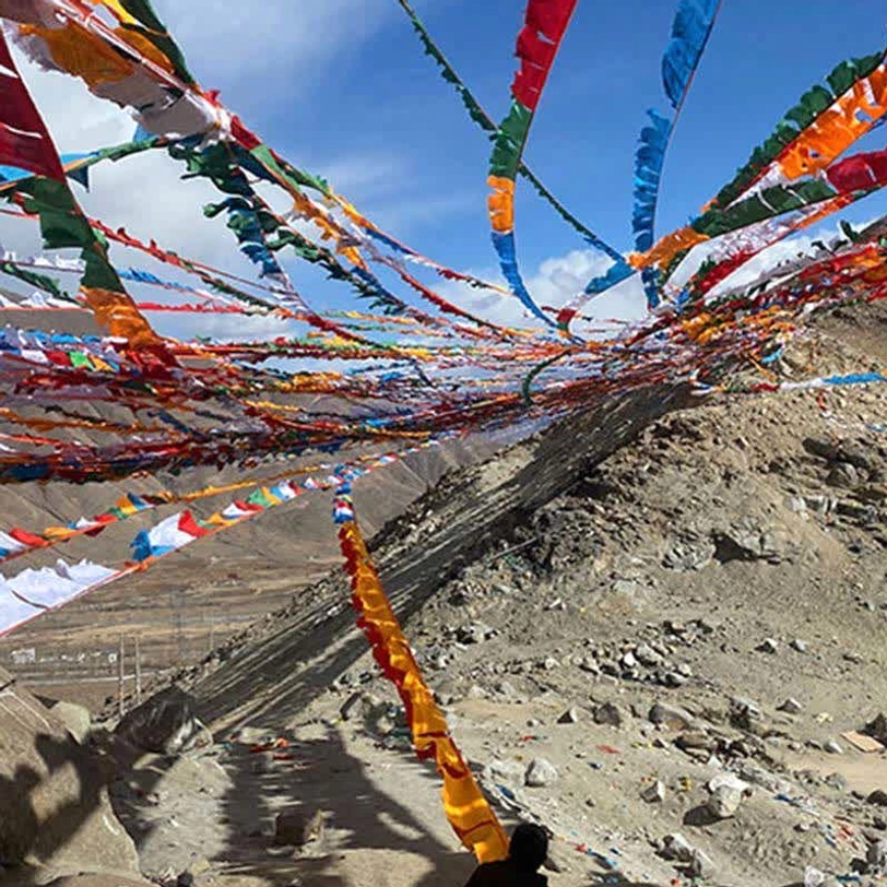 Tibetan windhorse prayer flags gift packaging meaningful present spiritual seekers practitioners