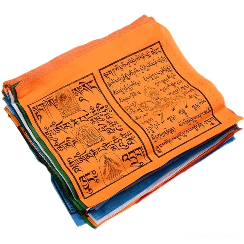 Tibetan windhorse prayer flags authentic Kathmandu Nepal handcrafted artisan heritage cultural