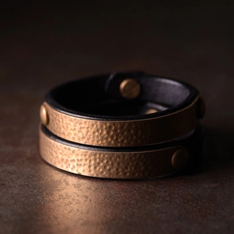 Premium Tibetan handmade bracelet blending ancient Buddhist tradition with contemporary bracelet design, abundance symbol
