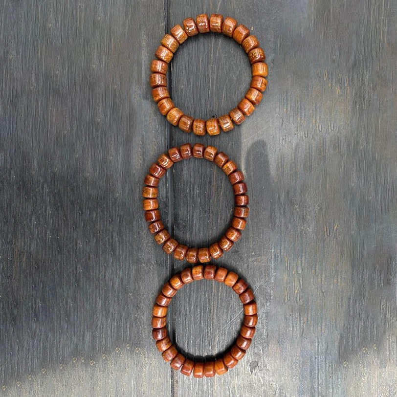 Red agate Tibetan bone bead bracelet with heart sutra spiritual carving