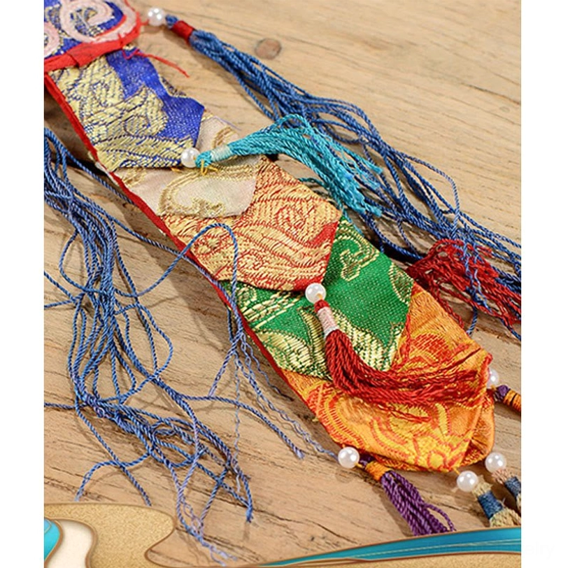 Tibetan Shankha conch decoration with Om Mani Padme Hum mantra carving and turquoise stone
