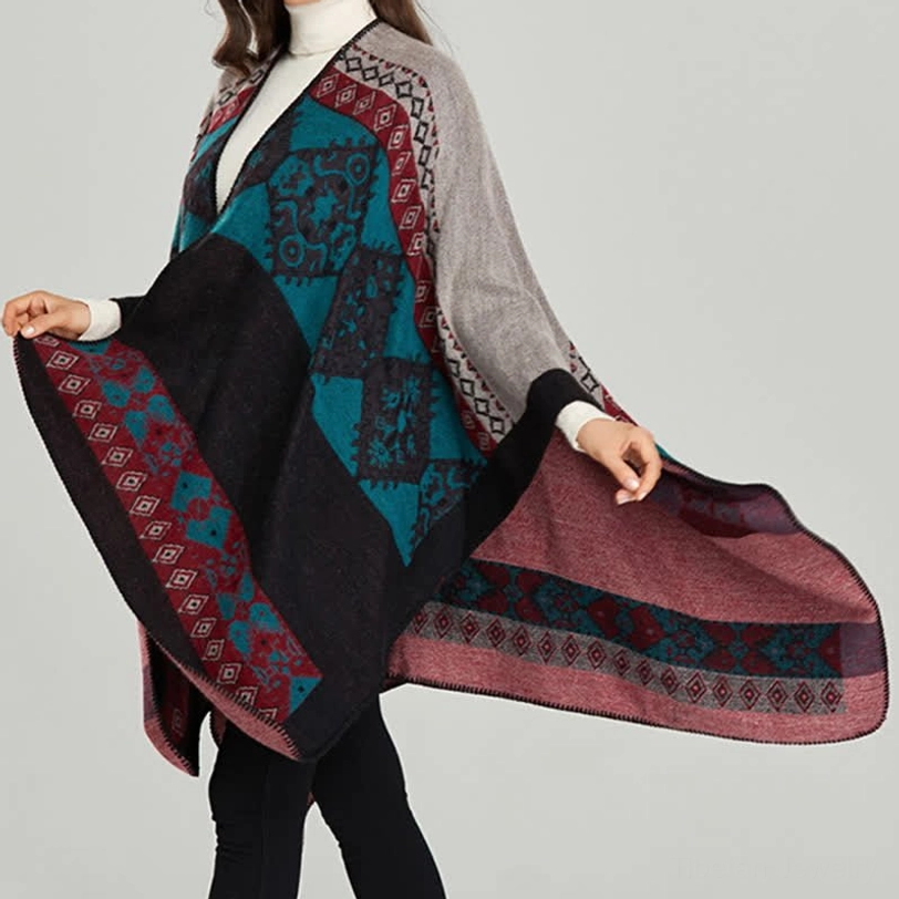 Tibetan diamond pattern shawl care instructions and durability guide showing hand washing and maintenance tips