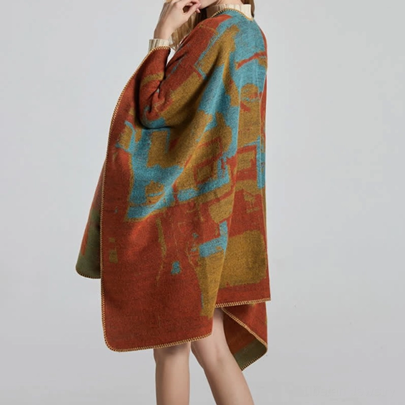 Tibetan authentic handwoven geometric shawl close-up texture and craftsmanship
