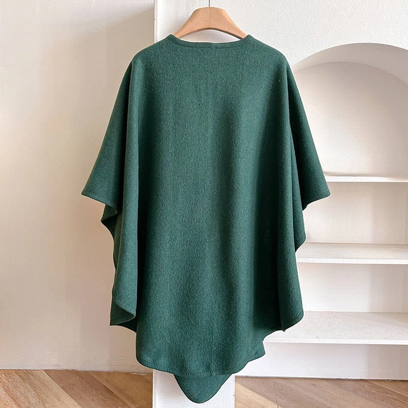 Tibetan split shawl wrap styling guide - multiple color options, layering demonstration, contemporary fashion