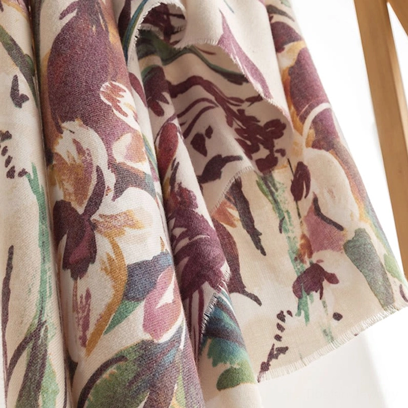 Tibetan scarf wrapped styling demonstration highlighting practical wear and sophisticated presentation