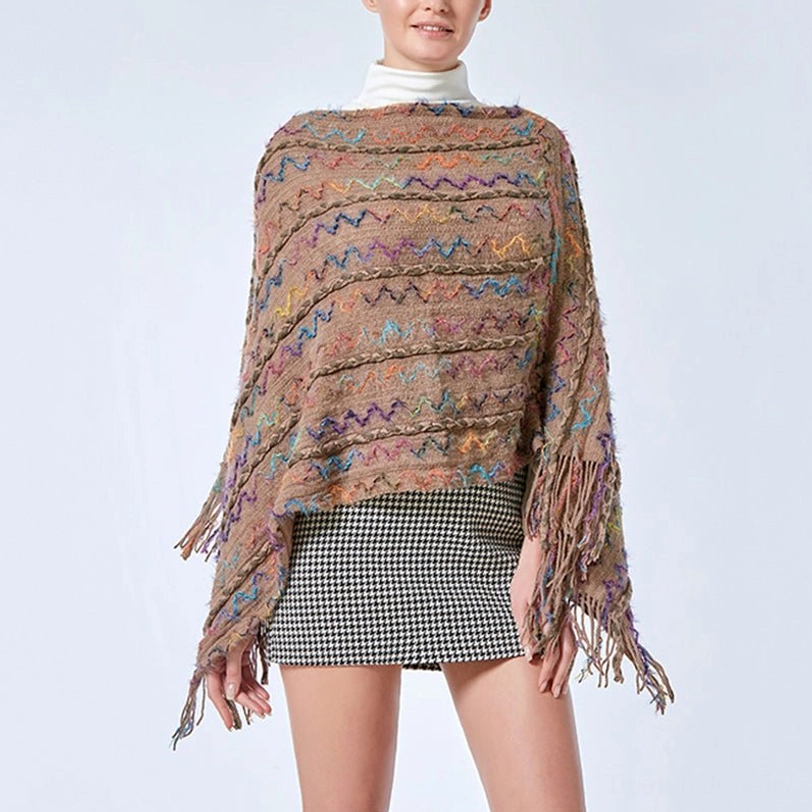 Tibetan striped shawl wrap available in multiple colors for different style preferences
