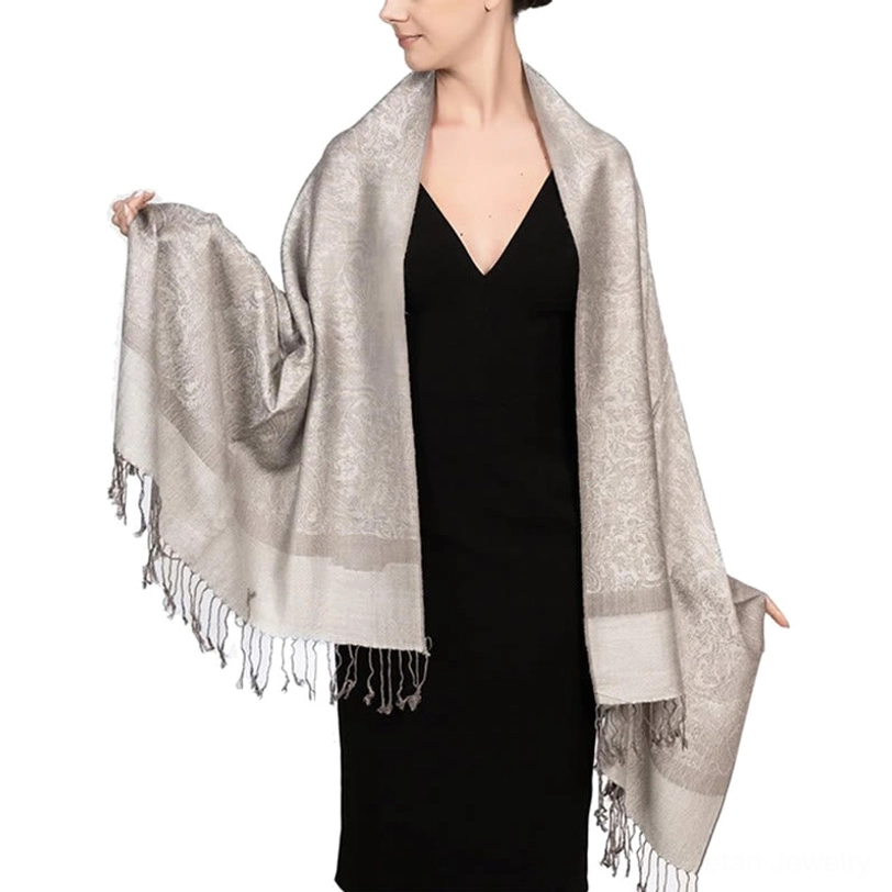 Tibetan tassel shawl spiritual significance - wellness fashion