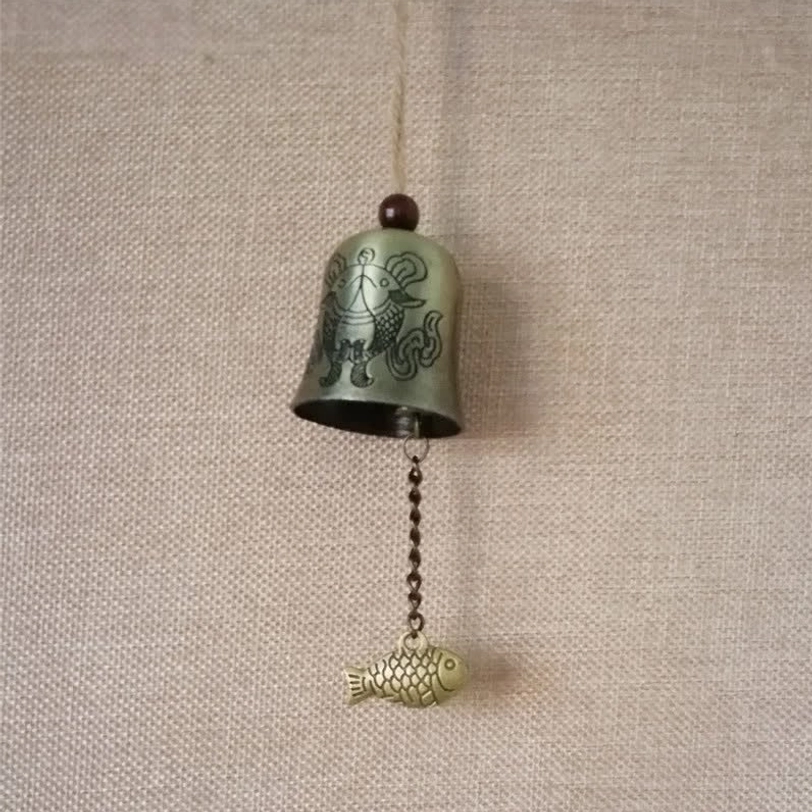 Complete Tibetan wind chime collection showing various Buddhist symbol variations for spiritual home decoration